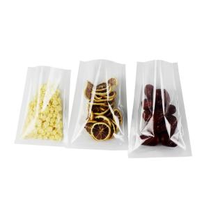 Wholesale Convenient and Durable Transparent 3 Side Sealed Pouches for Packaging Food from china suppliers
