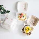 Eco Friendly Microwave Safe Disposable Bagasse Sugarcane Sugar Cane Pulp Cake