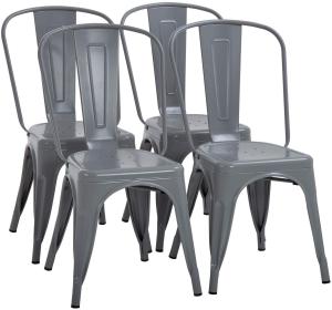 Wholesale Stackable Trattoria Stackable Restaurant Chairs Indoor Outdoor Solid Back from china suppliers
