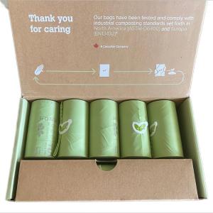 Wholesale Poop Pickup Biodegradable Dog Bags Leakproof With Handles from china suppliers