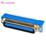 Male 36 Pin Centronics Connector Champ , PCB Plug Printer Connector