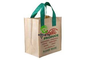 Wholesale Handled Tote Non Woven Shopping Bag With Button / Hook / String Closure from china suppliers