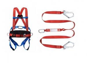 Wholesale Lineman Safety Harness Construction Safety Tools 100% Polyester Safety Belt from china suppliers