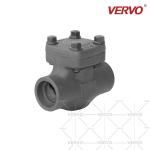 Ball Check Valve Forged Steel Check Valve Carbon Steel A105N 1 1/2" SW Dn40