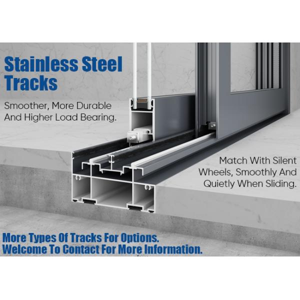 Noise Reducing Aluminium Sliding Windows Energy Efficient Thermal Insulation Windows