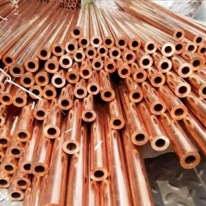 Wholesale Custom size  99.9% pure copper pipe ASTM C10100 C10200 C11000 for industry from china suppliers