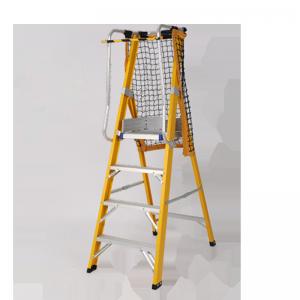 Wholesale Household Fiberglass Platform Ladder / Fiberglass Multi Ladder With Handrail from china suppliers