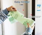dry cleaning laundry wash bag with die cut handle, Biodegradable Compostable