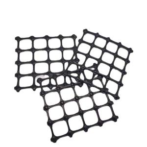 China Highway Maintenance Black and White Grass Net Mat with Stable Biaxial Plastic Geogrid on sale