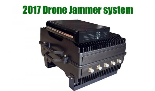 Quality High Power Drone Radio Jammer Drone Defense System With 600W Output Control for sale