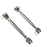 Long Adjustable Sailboat Rigging Stainless Steel Jaw/Jaw Turnbuckle with Swage