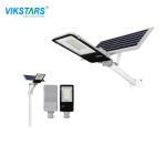 70Ra LED Street Light With Solar Panel Aluminum PC Material Support Dimmer
