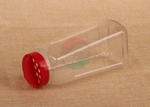 Wholesale SGS Food Grade Square Clear Pet Jars Recyclable With PP Screw Shake Top from china suppliers