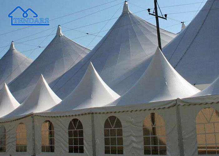 Good Quality Custom Outdoor Anti-UV Fashionable Luxury Tower White Canvas Tent For Sale