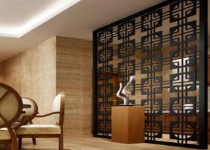 Wholesale Rust Proof Decorative Metal Panels , Delicate Indoor Privacy Screen Solid Structure from china suppliers