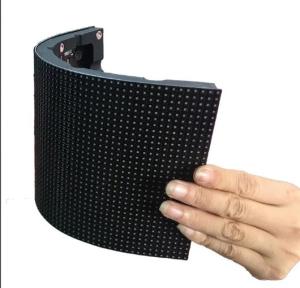 Wholesale 240X120mm Curved LED Display Screen SMD1515 Indoor P2 LED Flexible Module Panel from china suppliers
