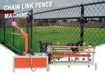 Fully Automatic Link Chain Making Machine / Fencing Manufacturing Machine 80