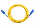 Duplex Fiber Optic Patch Cord Single Mode Low Insertion Loss And Return Loss