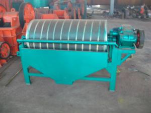 China High Capacity Magnetic Separator Machine , Chromite Ore Magnetic Drum Separator on sale