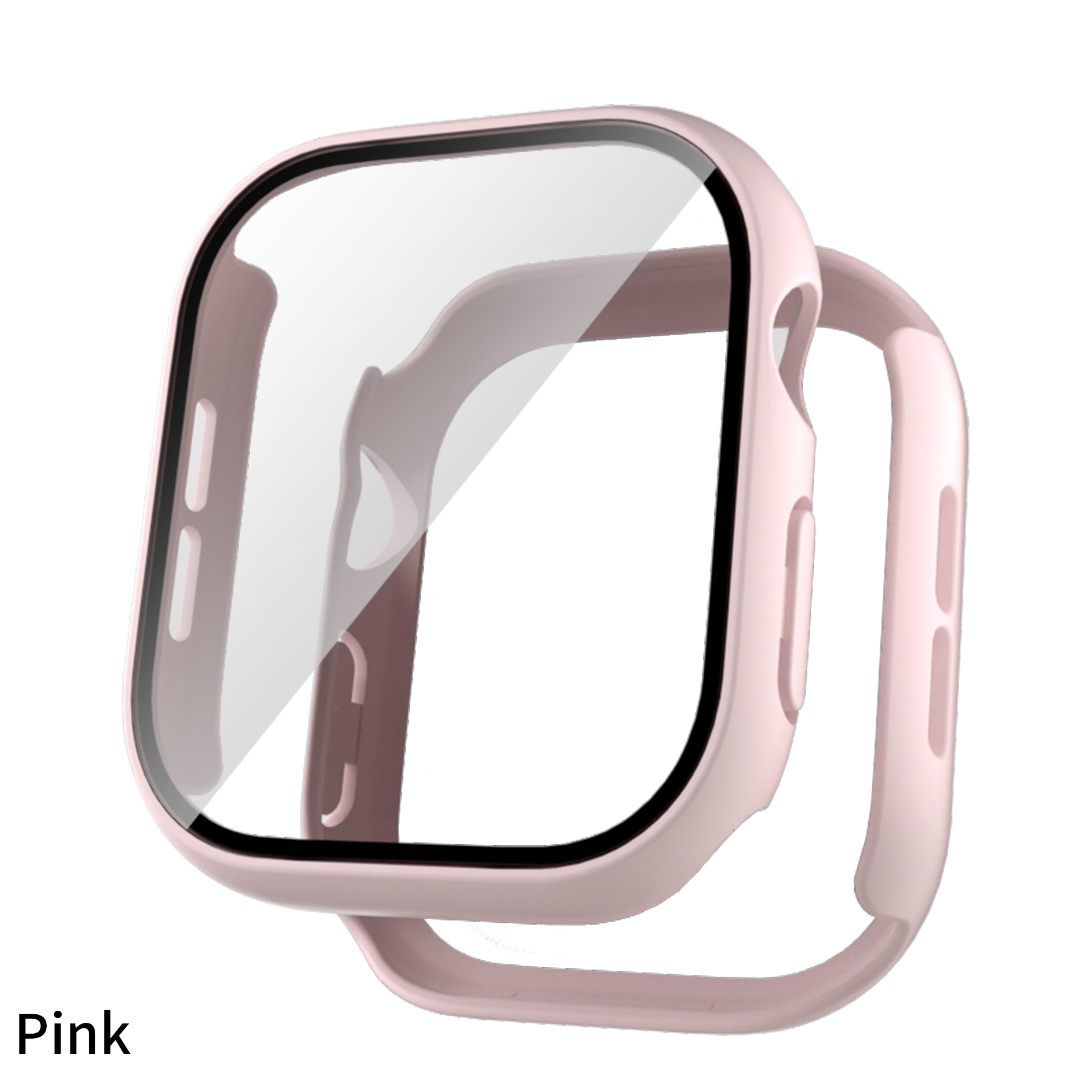 Eraysun Oil-sprayed Shell Film Integrated Watch Cover Case for Apple Watch Series10 42mm 46mm Protector Snartwatch Case