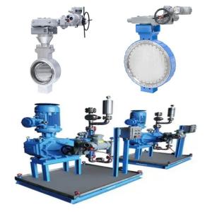 Wholesale Pressure / Flow Control Skid Samson LTR 43 Butterfly Valves And Auma Electric Actuators And Tooth Boxes from china suppliers
