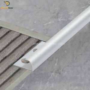 Wholesale 10mm Wall Tile External Corner Trim , Matt Satin Quadrant Edge Tile Trim from china suppliers