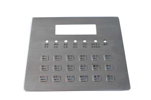 Wholesale CE FCC ROHS Vandal resistant Metal Keypad / Backlight atm keypad from china suppliers