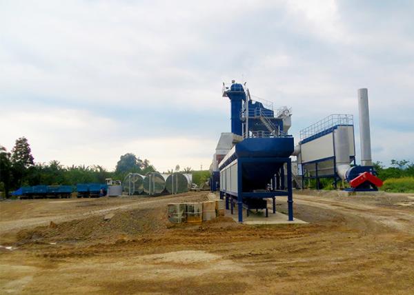 Large Size Asphalt Mixing Station 50 - 130t Weight Energy Saving Low Maintenance