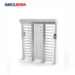 Full Height Security Electronic Fingerprint Reader Single Channel Turnstile