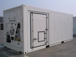 Carrier Cooler 20ft Reefer Container with Side Door Aluminum Bottom Thermo King