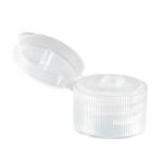 20mm Black Ribbed Flip Top Caps Plastic Screw Top Cap for Liquid Soap