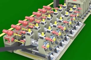 Wholesale 250x250mm High Precision Automatic Tube Mill Carbon Steel Automatic from china suppliers