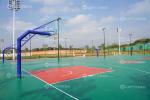 Indoor & Outdoor Eco-Friendly Semi-Prefabricated Elastic Sports Court Basketball
