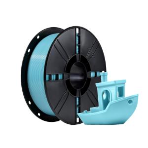 Wholesale 200 X 200 X 64mm Packing Box Size PLA Filament In Cyan For High Precision 3D Printing from china suppliers