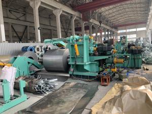 Wholesale 0.3-3mm Steel Coil Slitting Machine With Five Roller Leveling from china suppliers