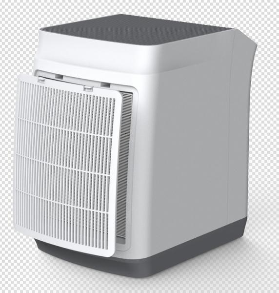 Home PM2.5 Duct Air Cleaner Hepa And Carbon Filter Air Purifier With Digital
