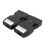 4 Core MMF DVI To Fiber Converter 500m LC EDID To Optic DC5V 1A