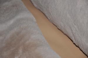 Wholesale Brush Pattern Rabbit Hair Coating Woven Fabric Solid Pu 700gsm Fur from china suppliers