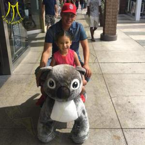 Wholesale Hansel amusement moving stuffed mountable riding animals for park from china suppliers