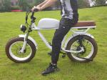 Vintage Moto Style Electric Bike 48V Battery 750W 1000W Motor 7 Speed 20" Tire