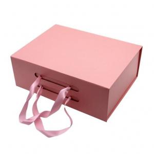 China Custom Logo Cosmetic Packaging Box Folding Magnet Make Up Gift Box on sale