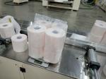 Good paper log saw cutting machine for small toilet paper and kitchen towel roll