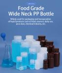 Food Grade 250ml 125 ml PP Plastic Bottle For Liquid Medicine Detergent reagent