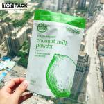 100g Resealable Mylar Matcha Green Tea Powder Packaging Bag Zipper Top