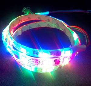 Wholesale 32LED 32IC built-in LED Magic color RGB LED Digital Strip WS2811 from china suppliers