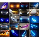 30cm 45cm 60cm Car Daytime Running Light LED DRL Strip IP65