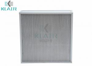 Wholesale Final stage Hepa Air Filter , Low Resistance Oil Mist Collector With Heavy Duty Media Pack from china suppliers
