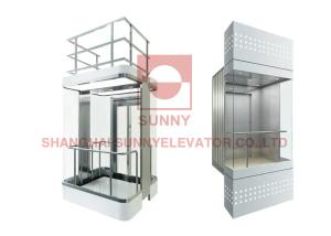 Wholesale High-Rise Buildings Panoramic Elevator With 1-3m/S Speed Capacity 450~2000kg Cabin Size from china suppliers