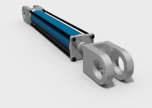 China Industrial 2 / 3 / 4 / Stage Double Acting Hydraulic Cylinder For Heavy Duty on sale