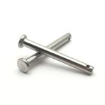 Din 1444 B 5/8 X 1 5/8 Flat Head Stainless Steel Clevis Pin With Hole